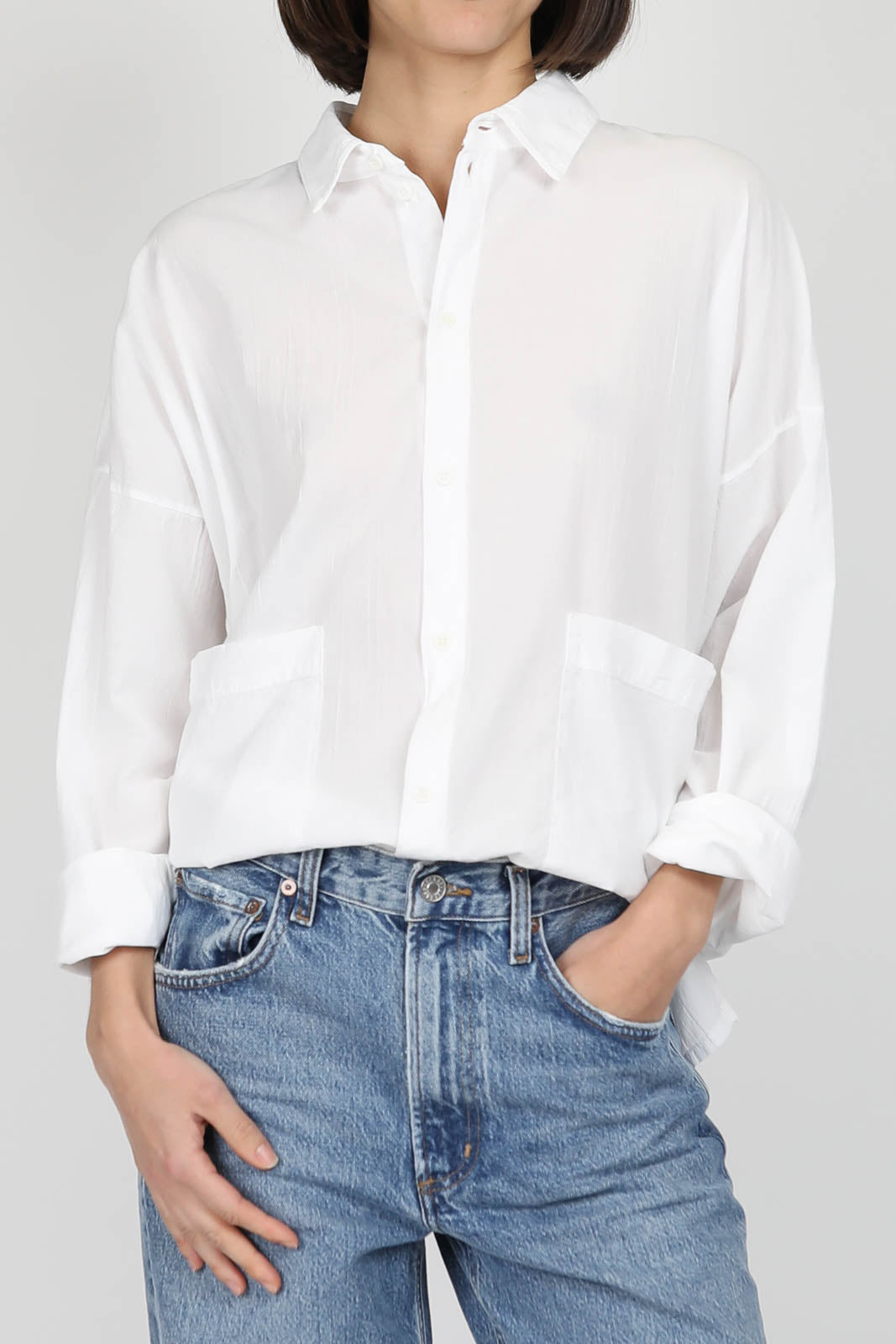 Atena Onda blouse in white