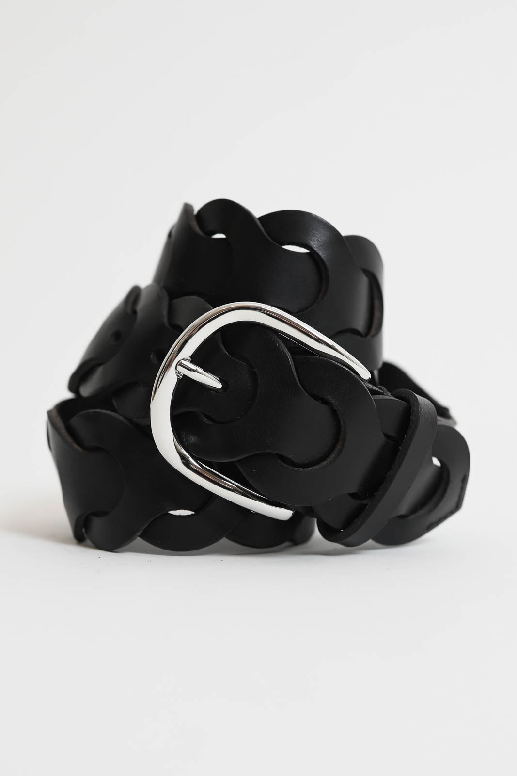 Isabel Marant, Edena belt in black/silver