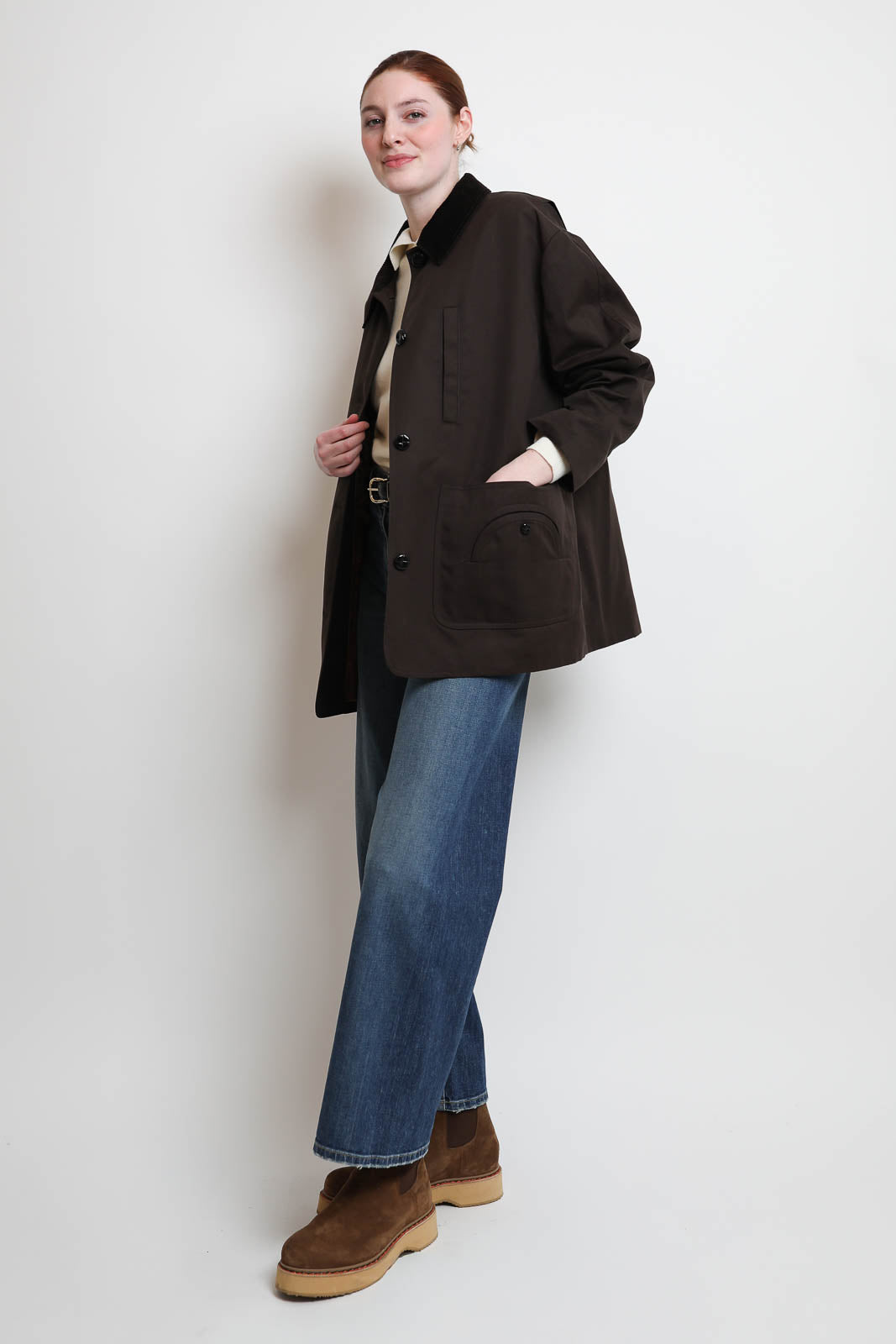 Blazé Milano, Vagrant Clelia jacket in Cocoa