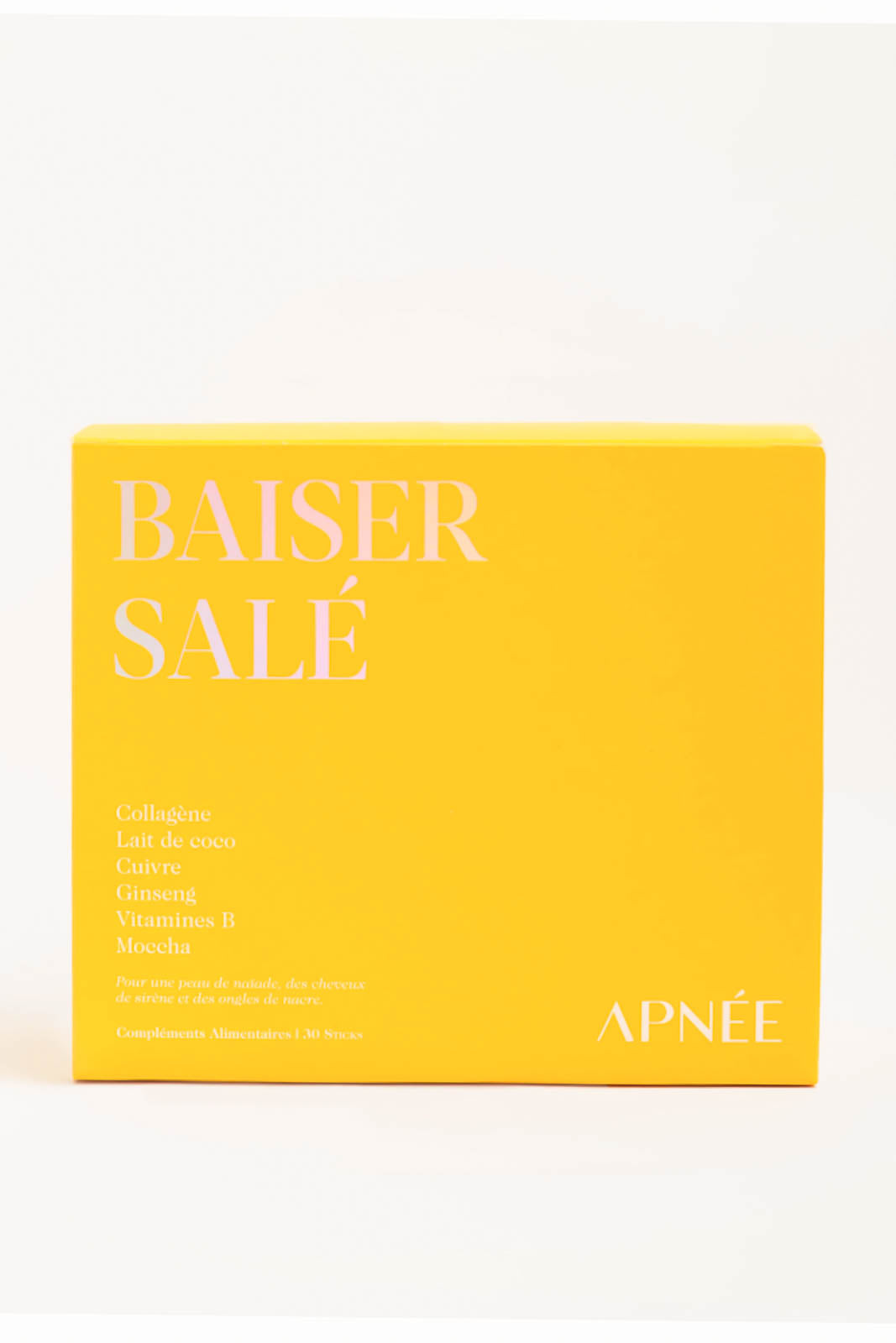 Collagen powder (30 sticks) Baiser Salé with coconut-mocha flavor