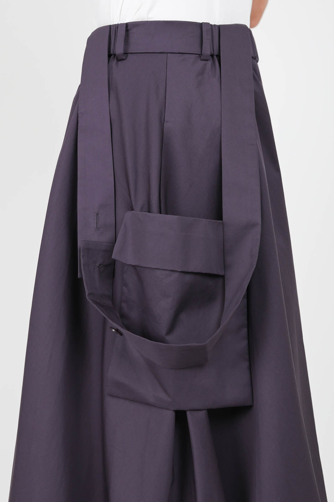 Skirt Bubble in Eggplant