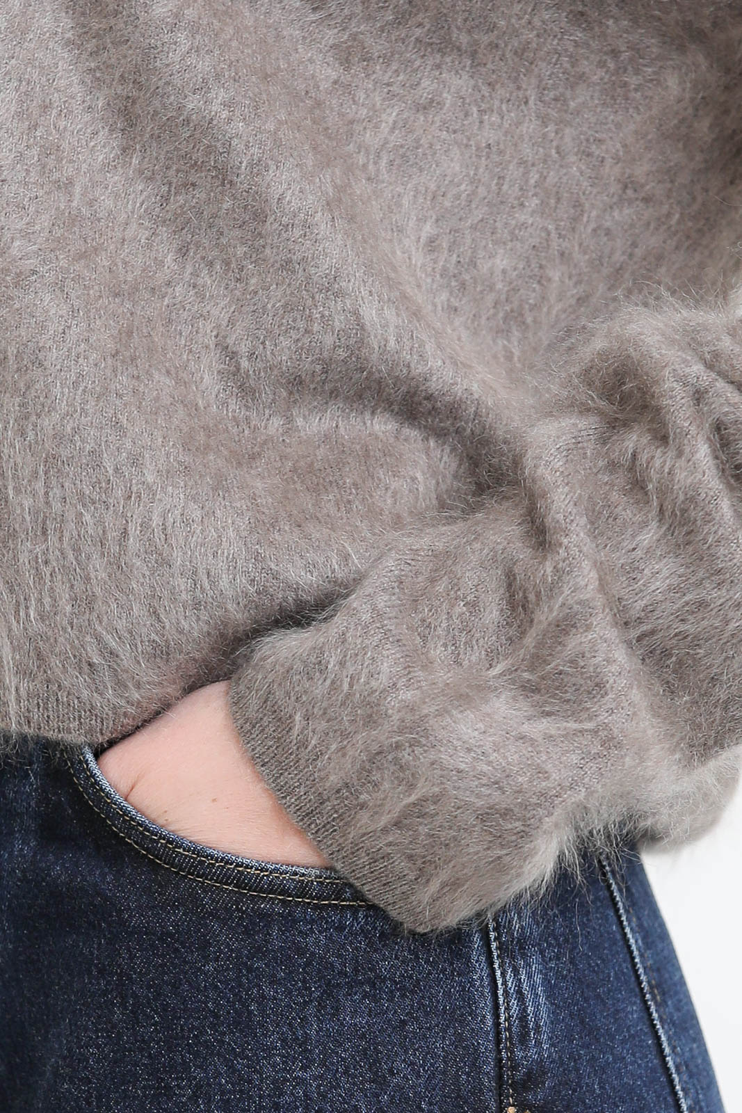 Lisa Yang, Lexia sweater in Truffle Brushed
