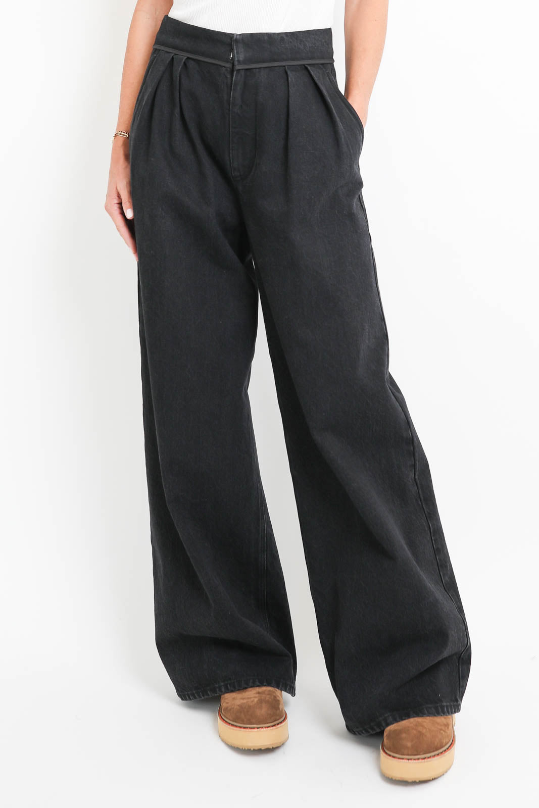 Forte-Forte, Jeans Chic High in black