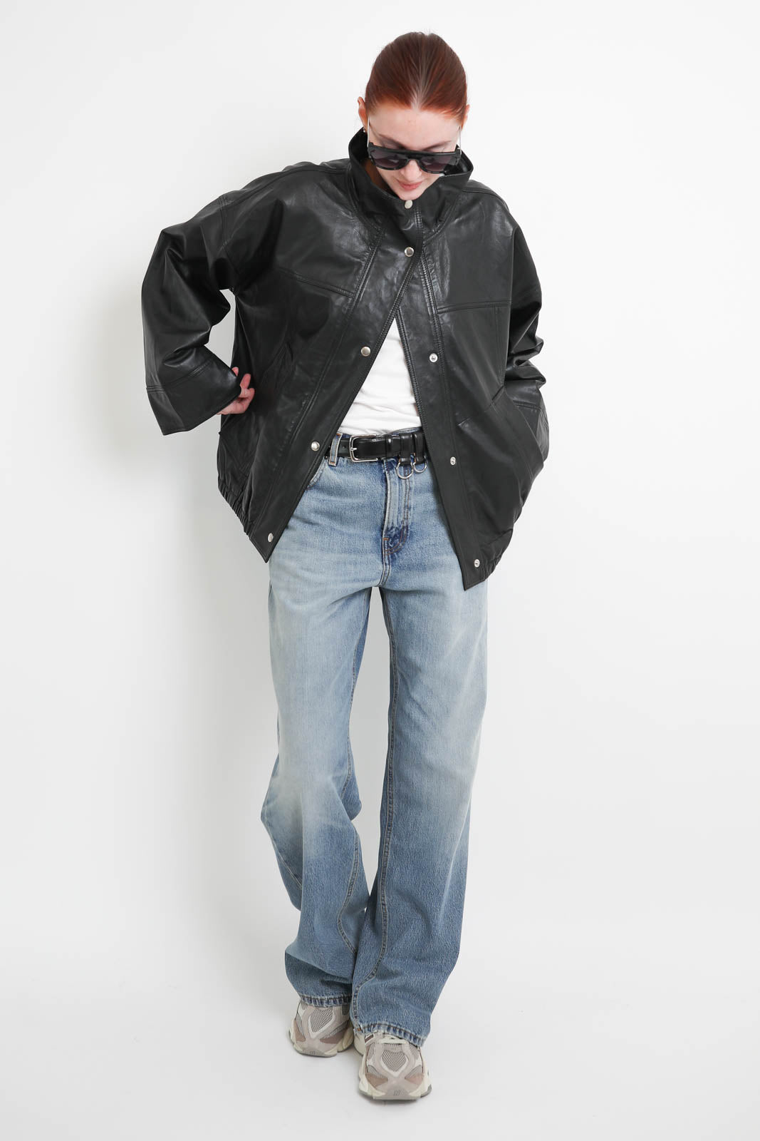 Rohe, Reinvented leather jacket in black