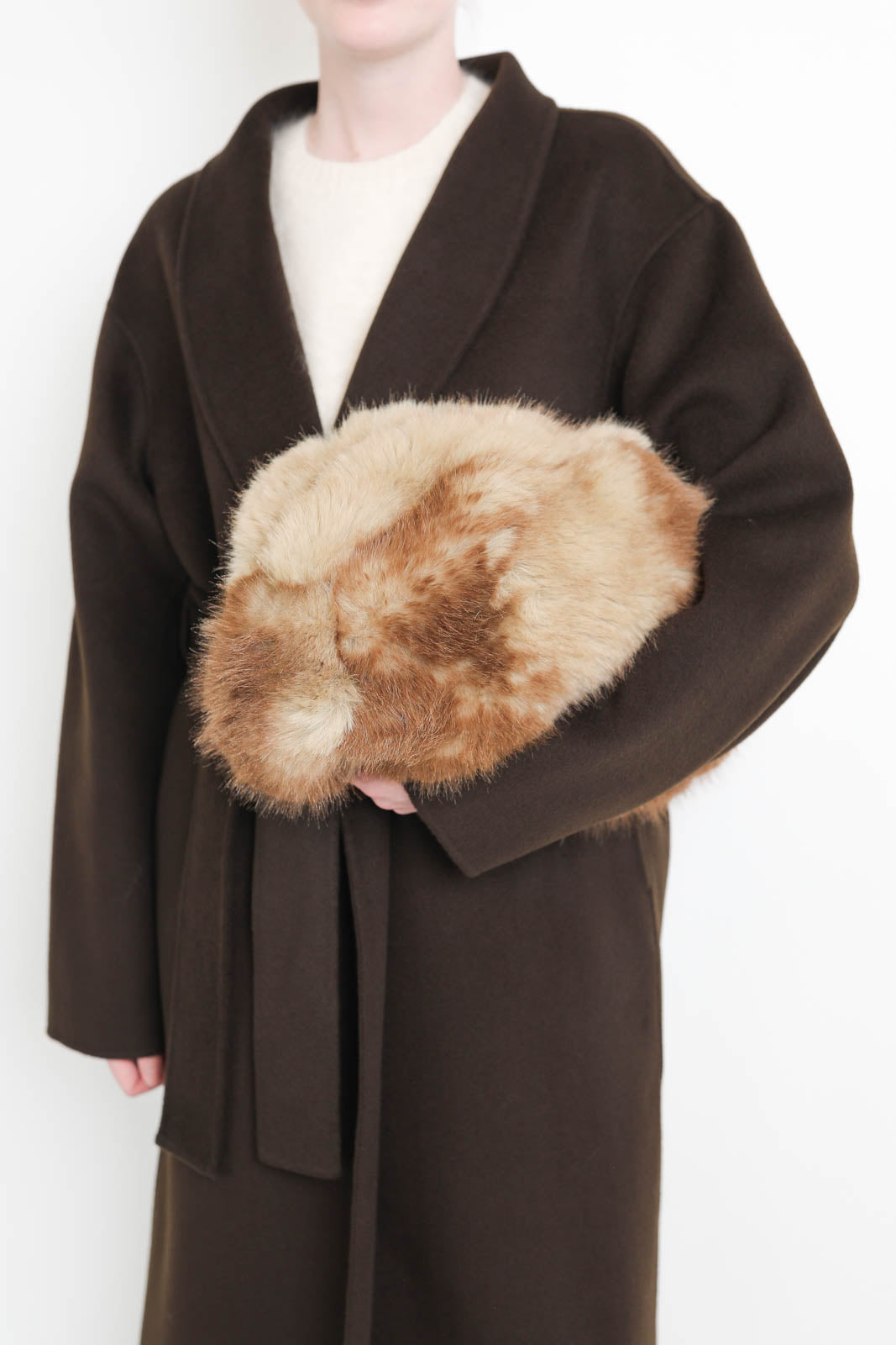 Apparis, Bag Jumbo in Blonde Mink