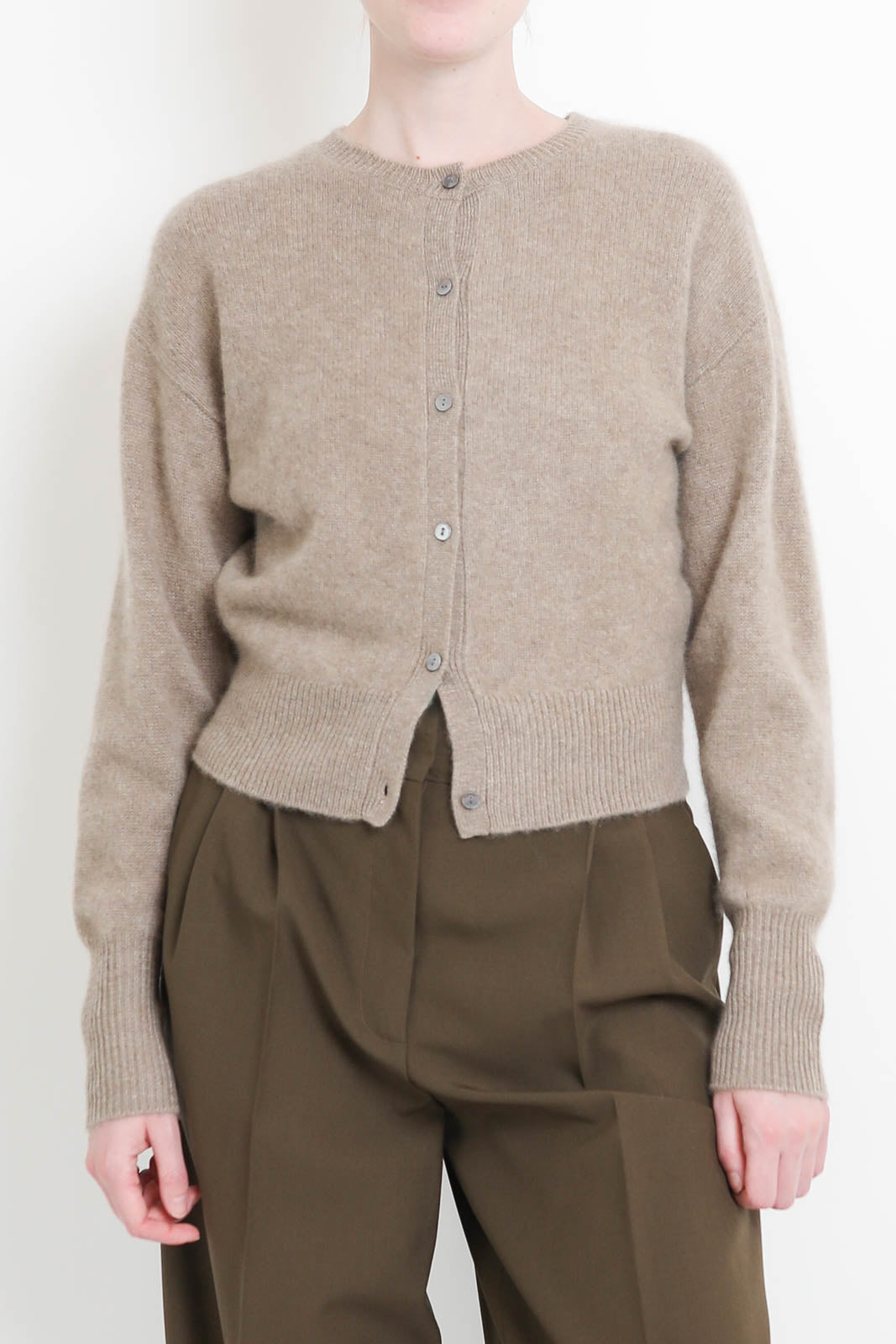 Almada, Coco cardigan in nougat