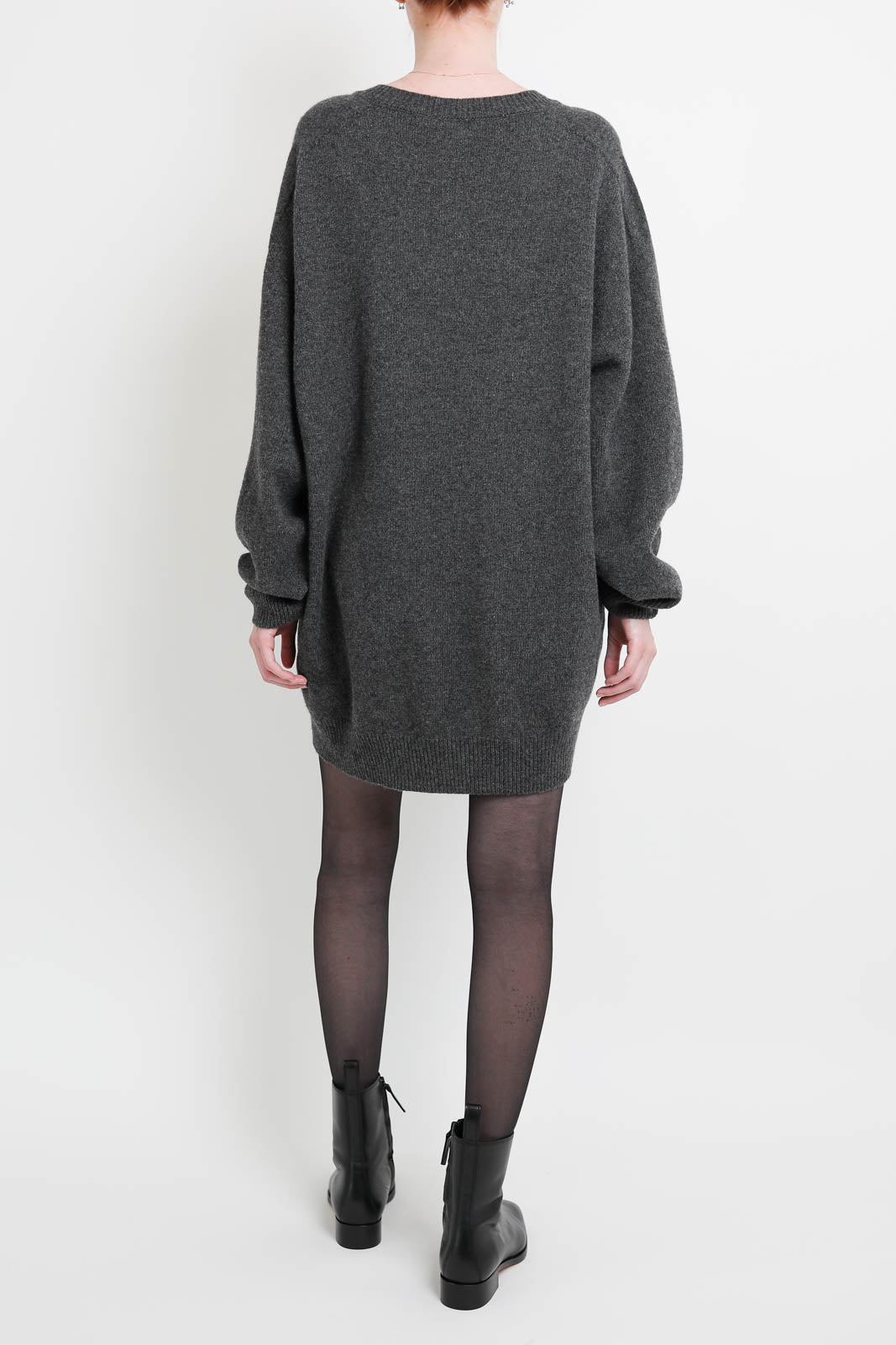 Atomo Factory, Mini Abito Rasato dress in Antracite
