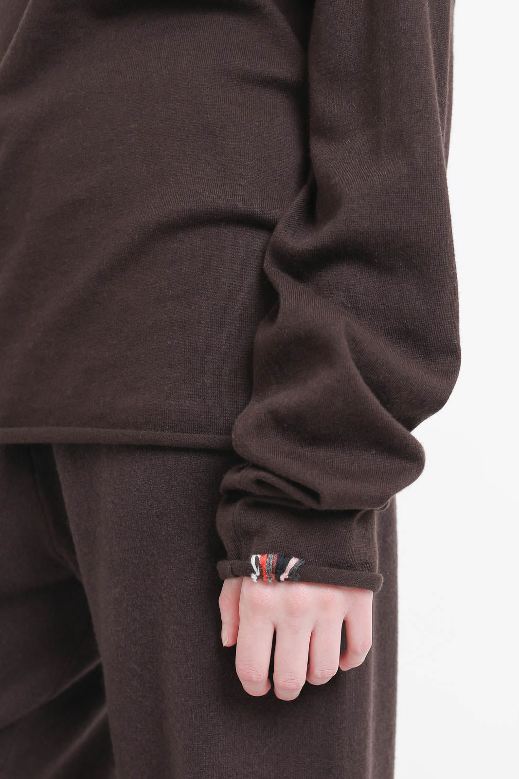 Extreme Cashmere, sweater Aries in Dark Brown