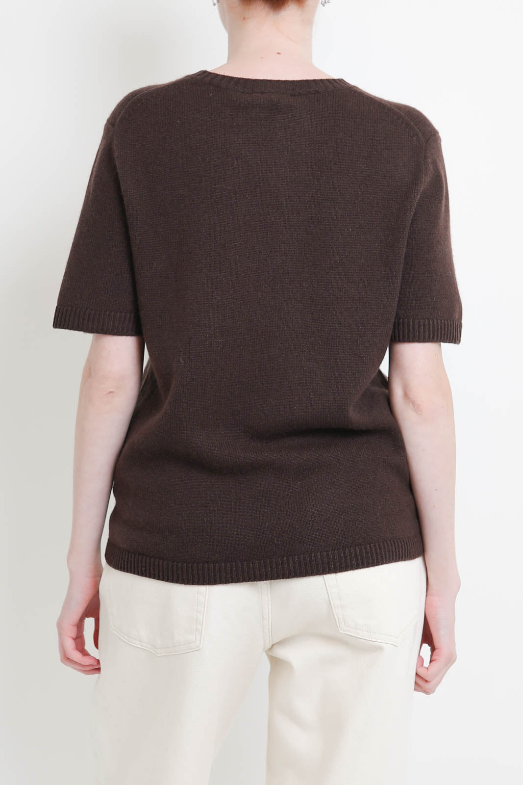 Soft Goat, oversized T-shirt in Mocha