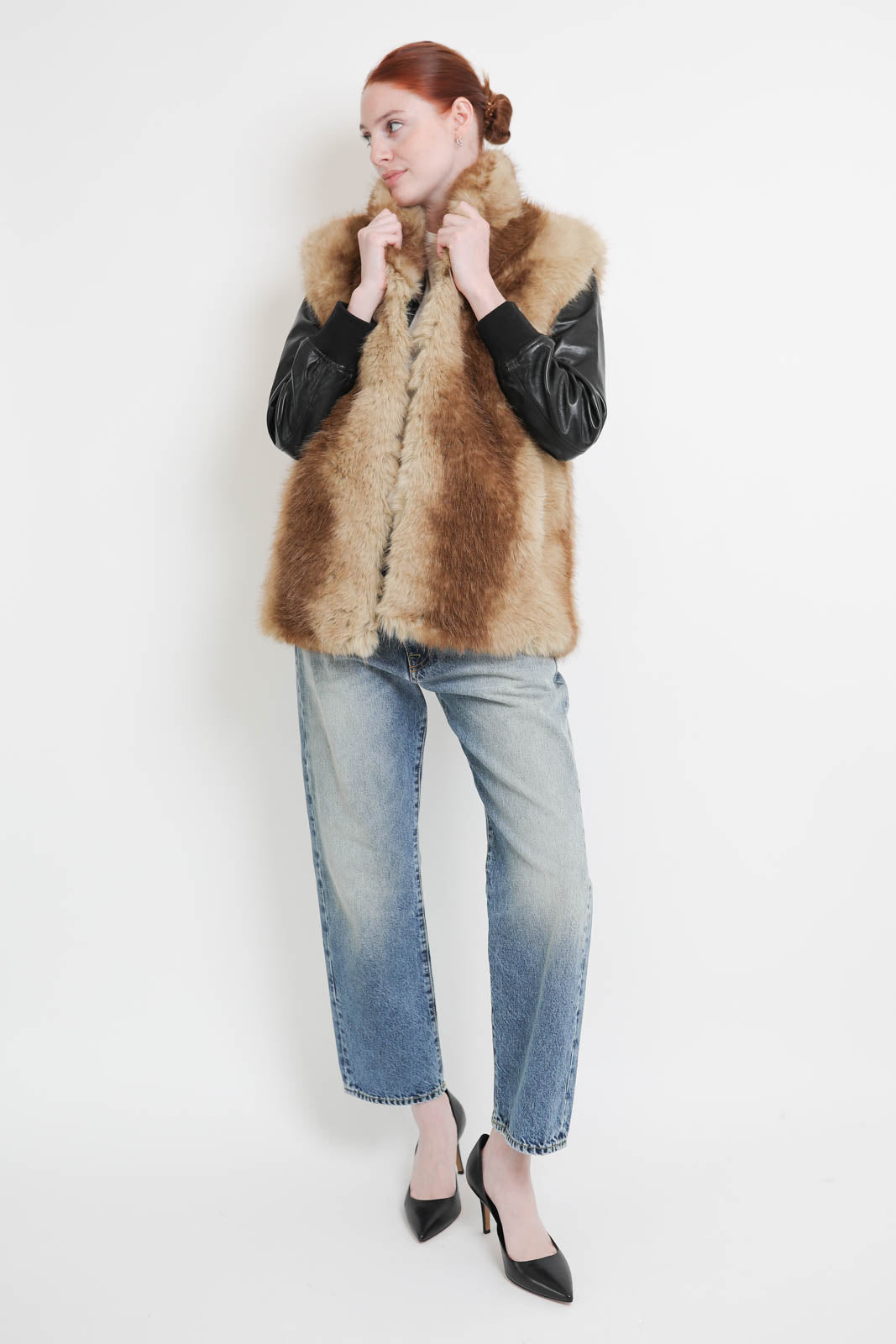 Apparis, Vest Laila in Blonde Mink