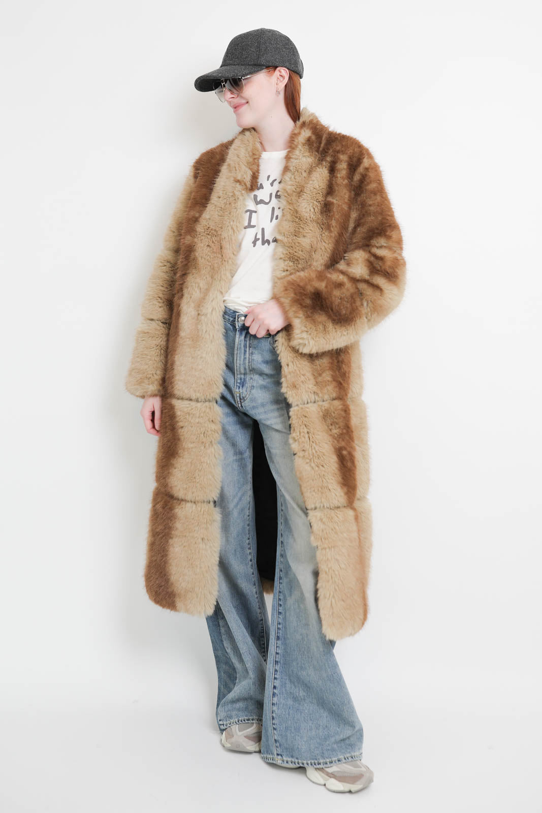 Apparis, Sylke coat in Blonde Mink