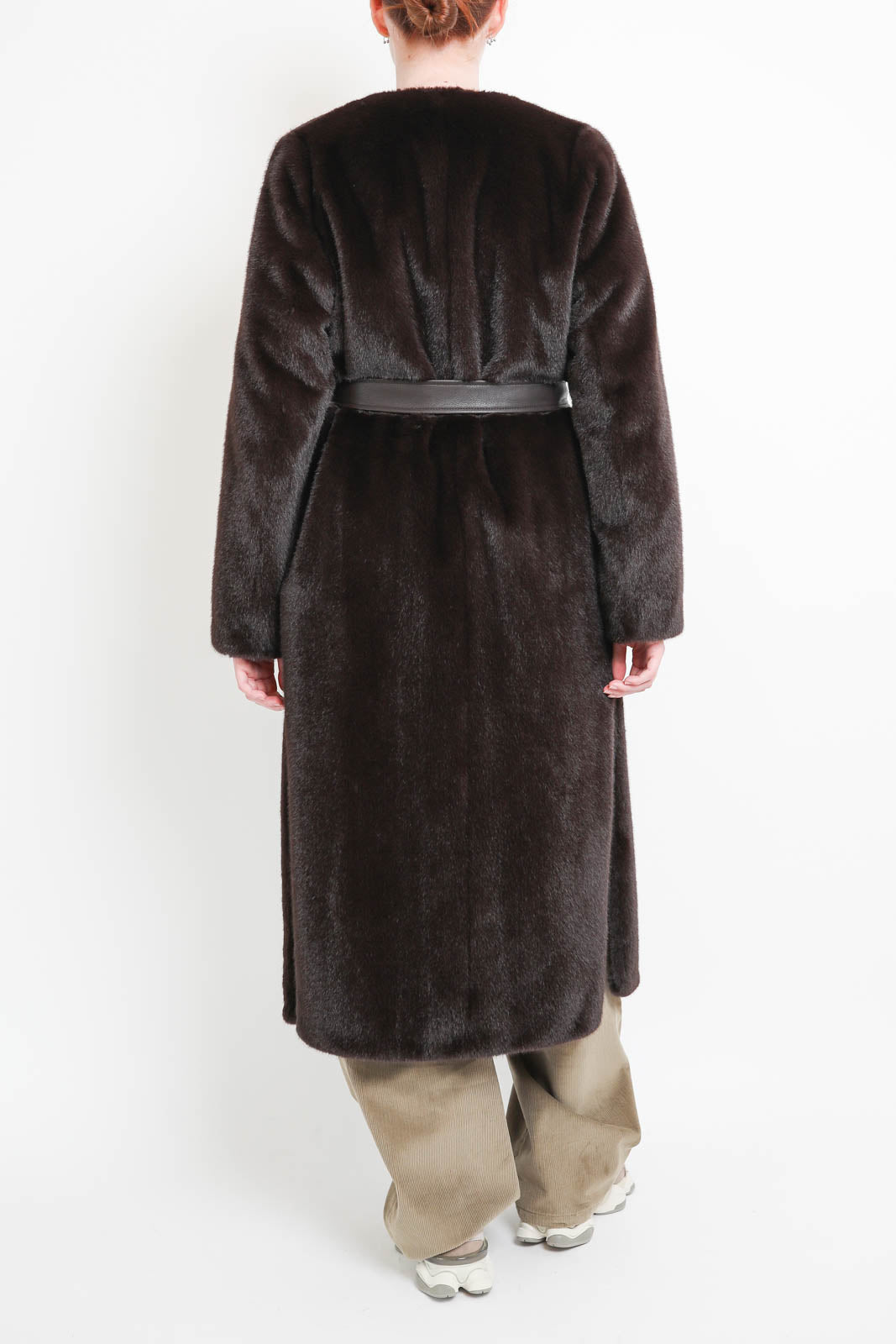 Vanessa Bruno, Fluffy coat in brown