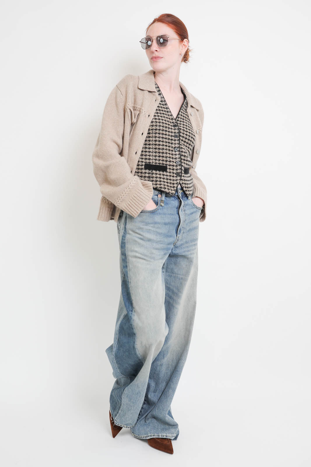 Guest in Residence, Jean jacket in taupe
