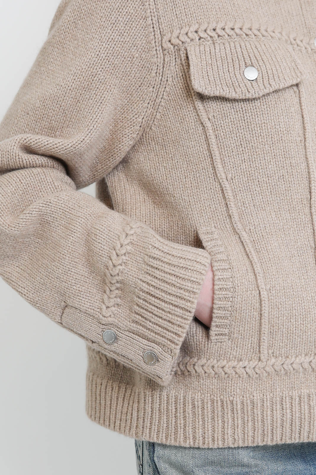 Guest in Residence, Jean jacket in taupe
