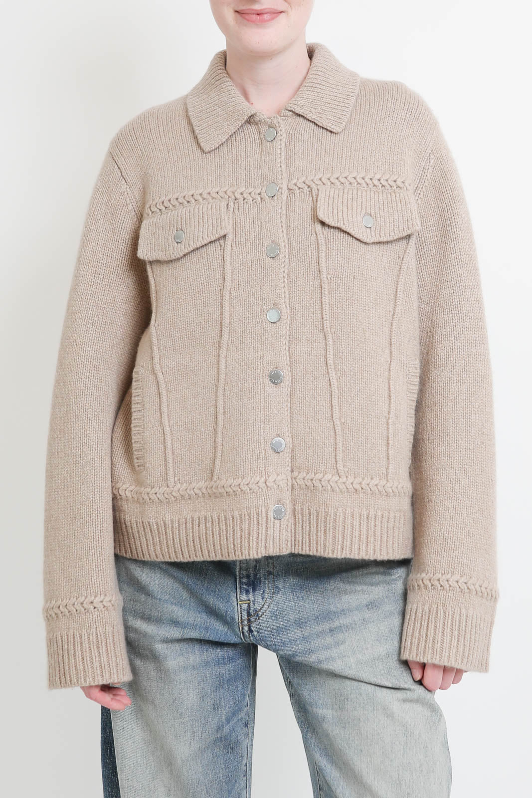 Guest in Residence, Jean jacket in taupe
