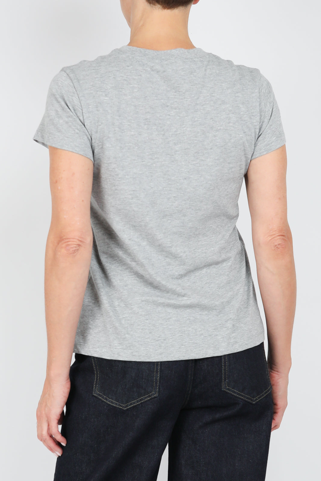 Melange Mini Boy T-shirt in gray