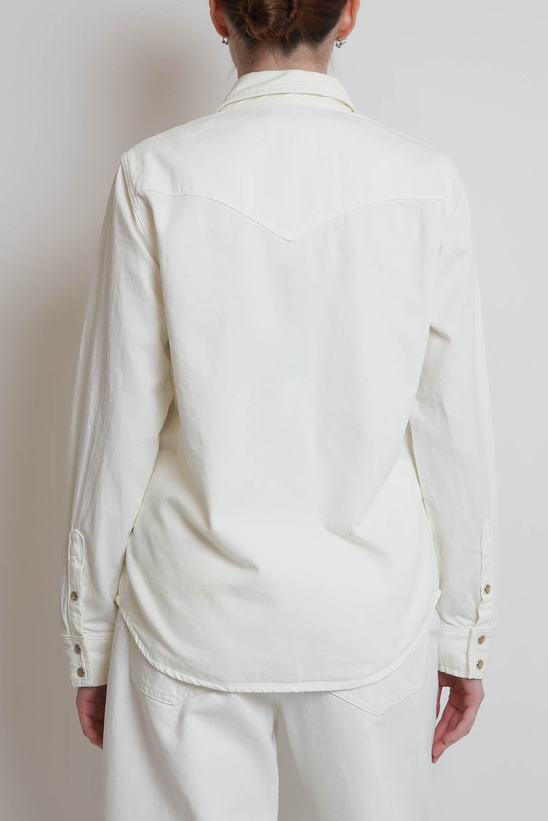 Nili Lotan, Travis blouse in cream