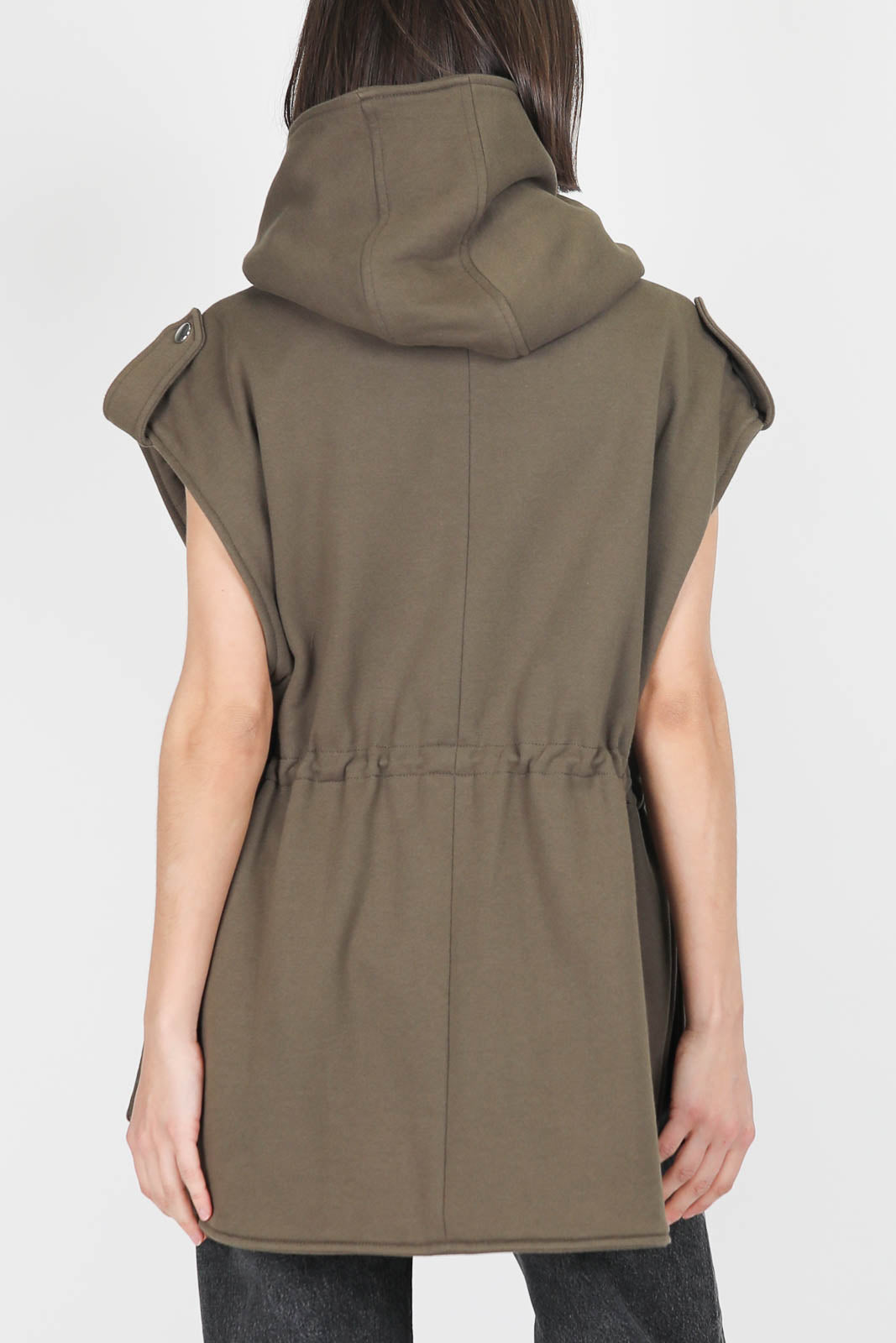 Vest Ruby in khaki