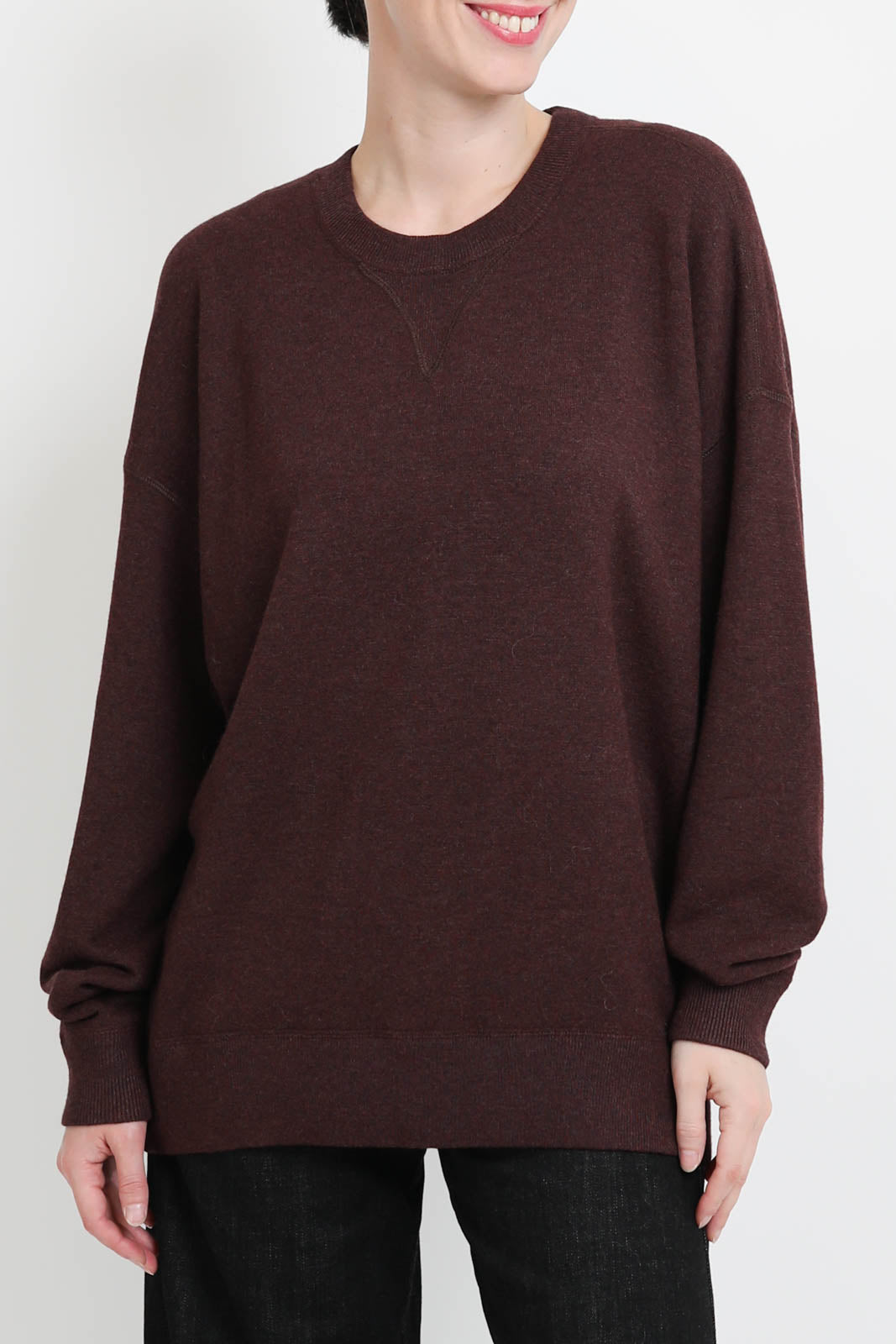 Isabel Marant, Cynda sweater in burgundy