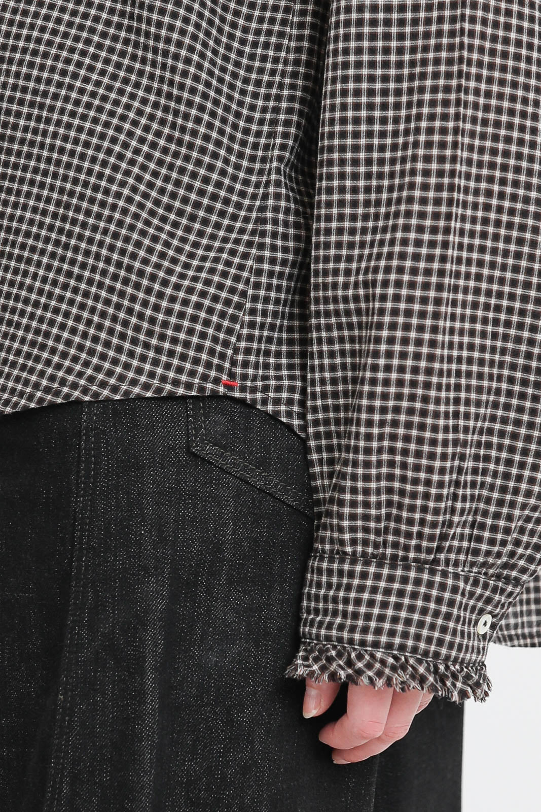 Amelie blouse in Black Pepper