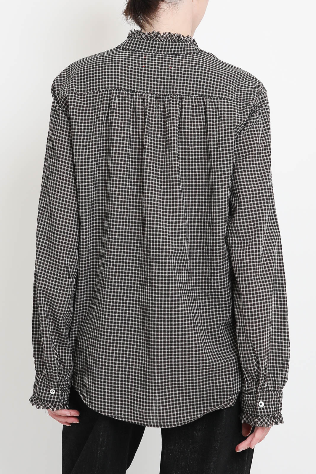 Amelie blouse in Black Pepper