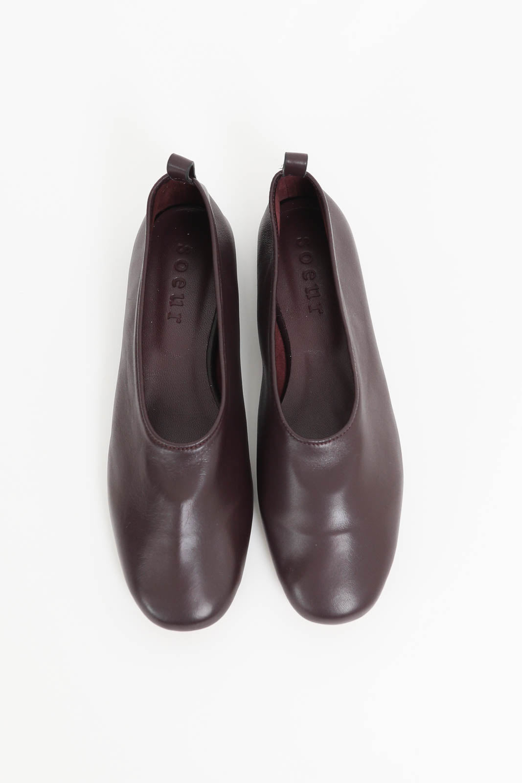 Soeur ballerinas Bala in Bordeaux Fonce