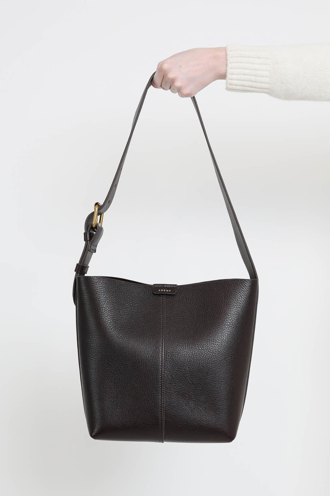 Bag Saudade Mini in Marron Fonce