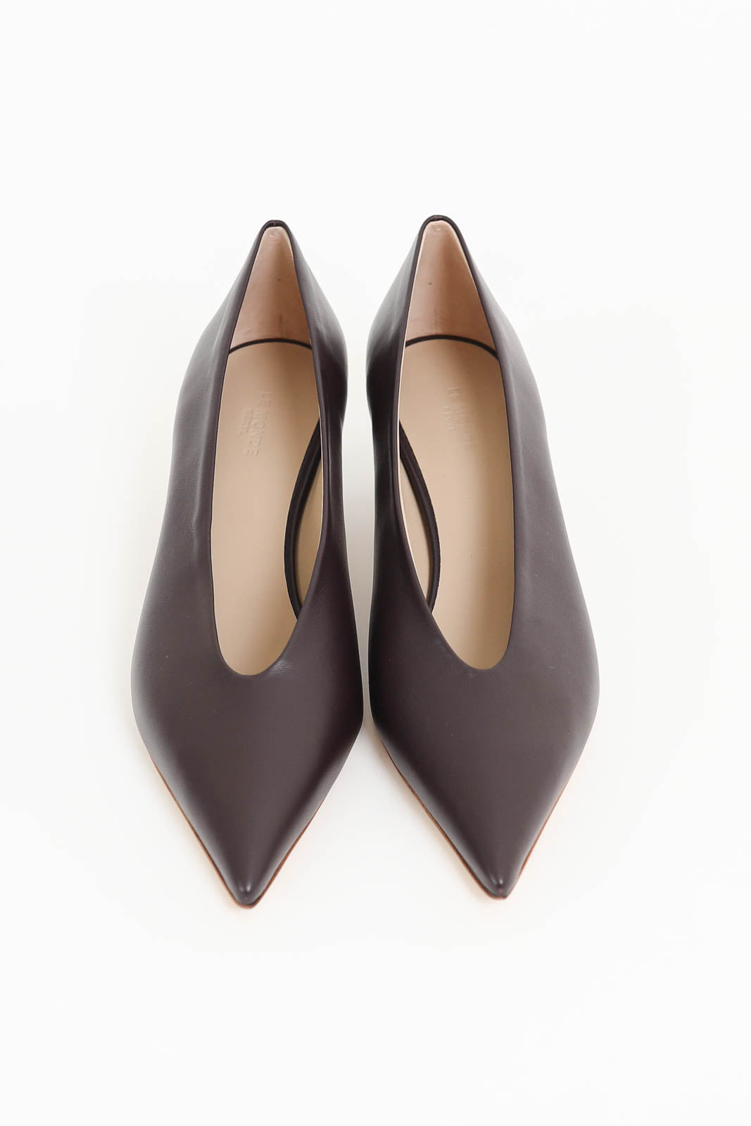 Le Monde Béryl Pumps Babouche in Plum