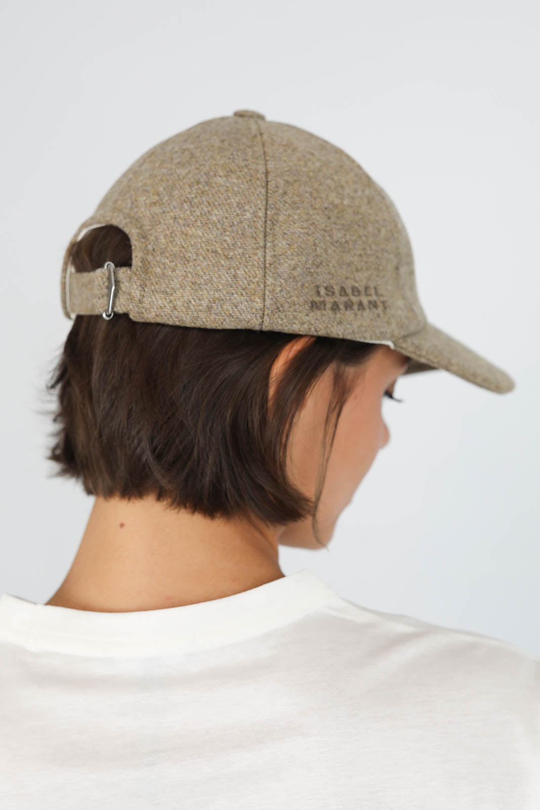 Tomas baseball cap in light khaki