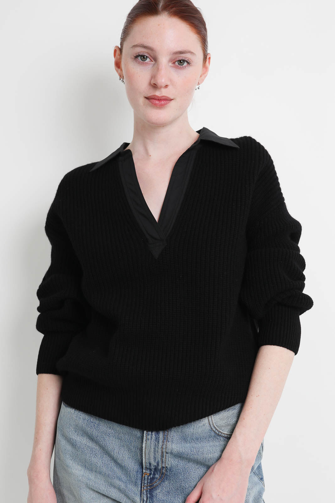 Vanessa Bruno, Fleuriane sweater in black