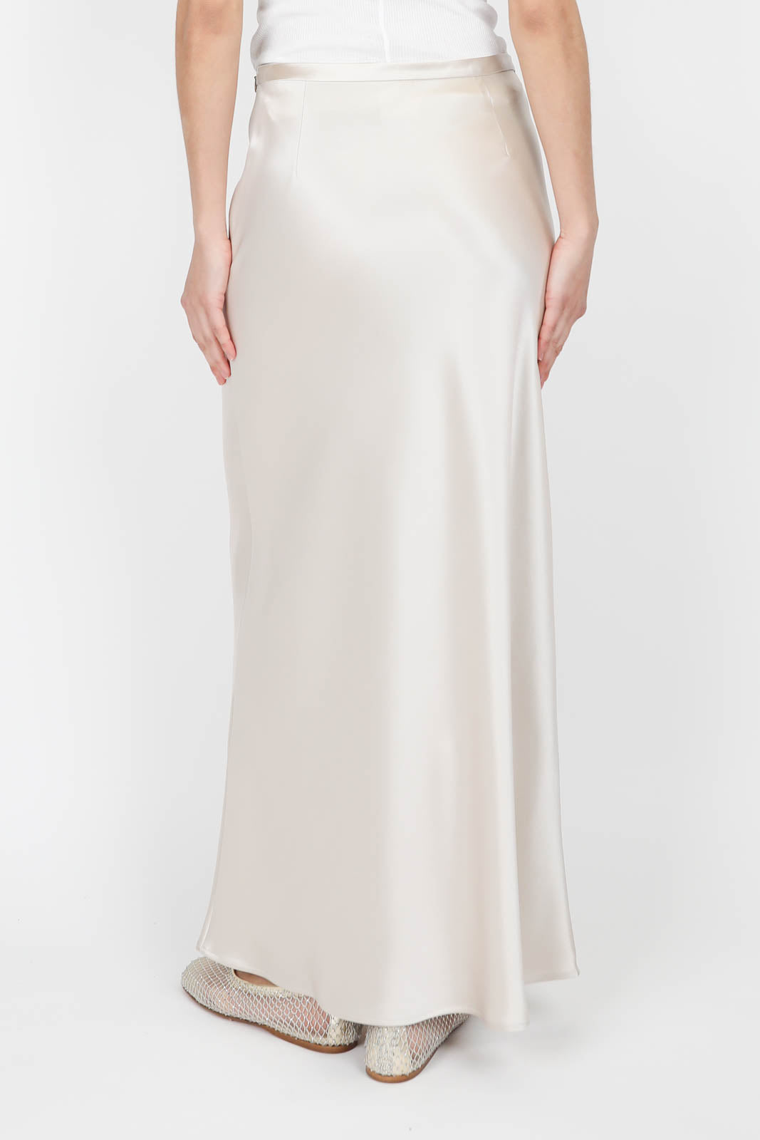 Skirt Eni in Pearl