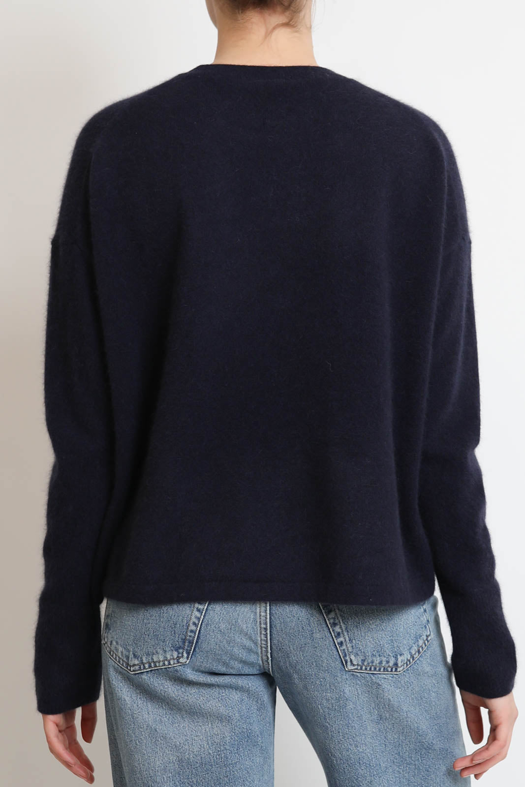 C. T. Plage, Pullover Round Longsleeve in Navy