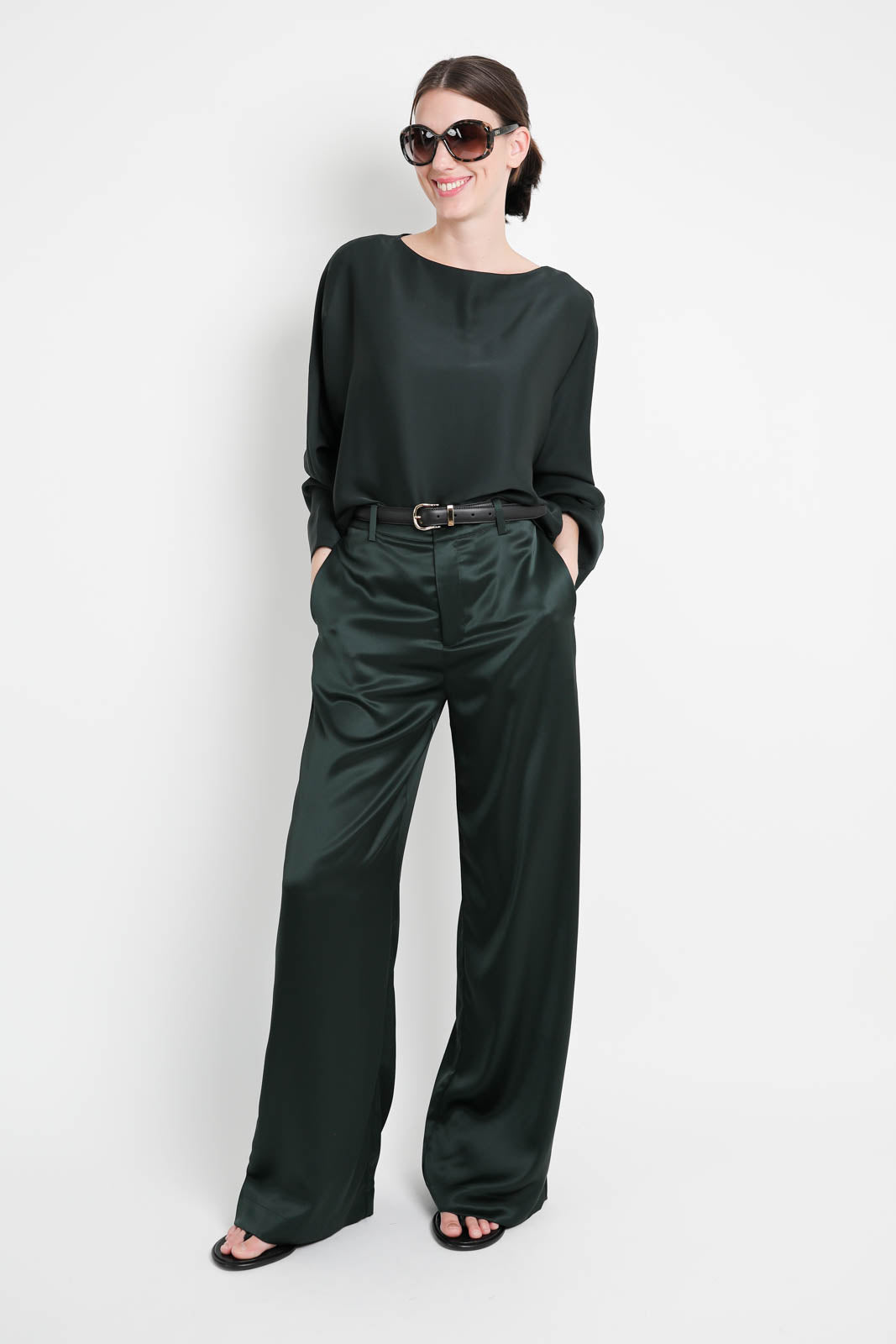 Ahlvar Gallery, Mila pants in Deep Forest