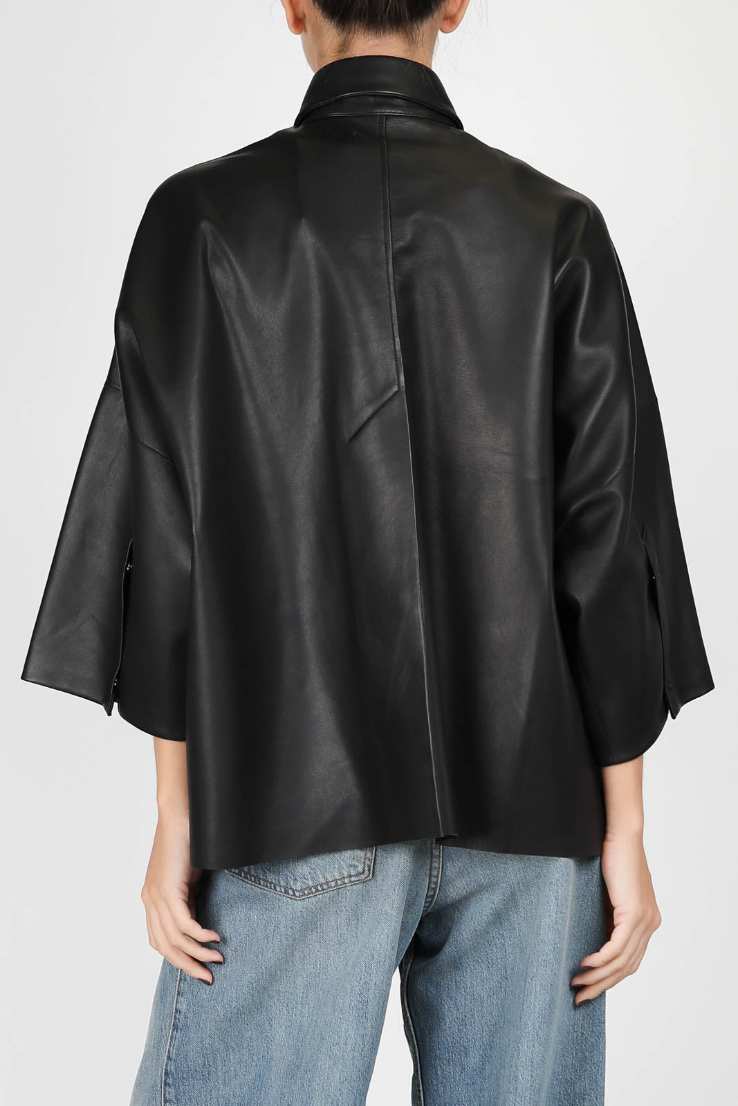 Bobby blouse/overshirt in black