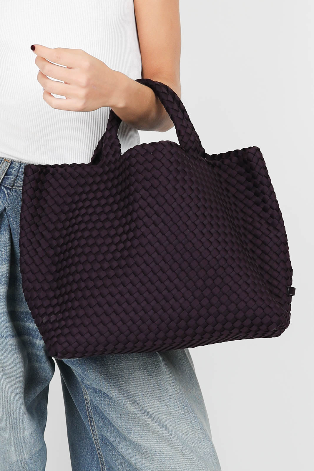 Bag St. Barths Medium Tote in Aubergine