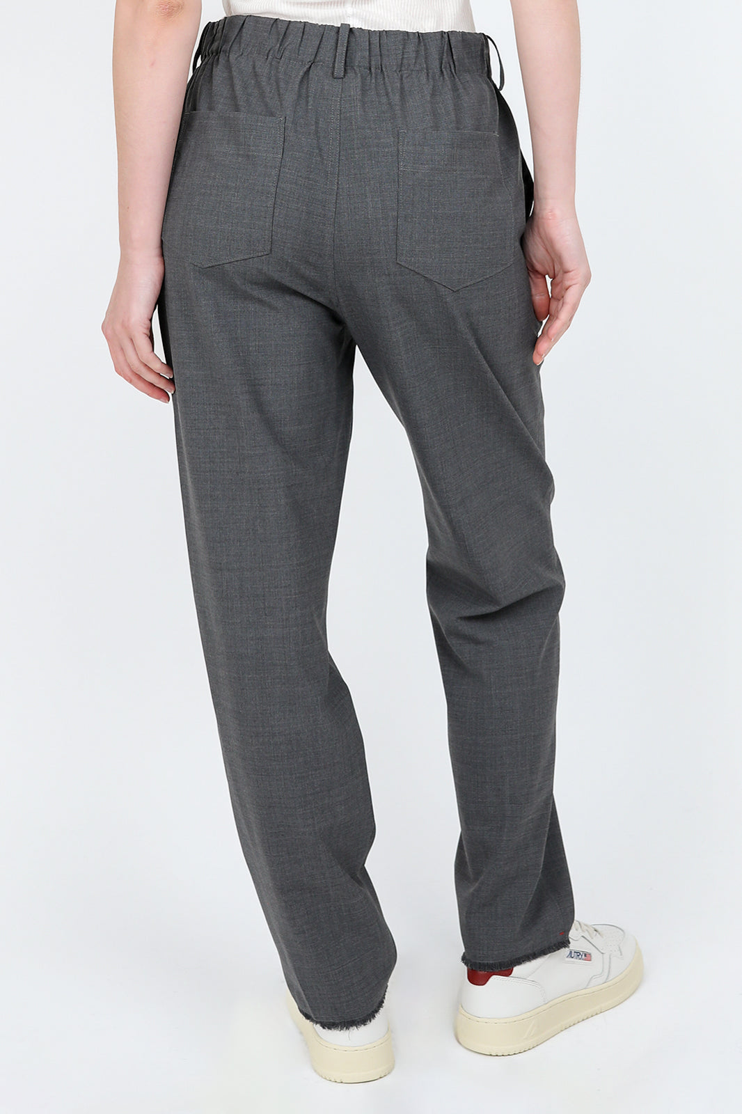 Mercer trousers in Charcoal Melange