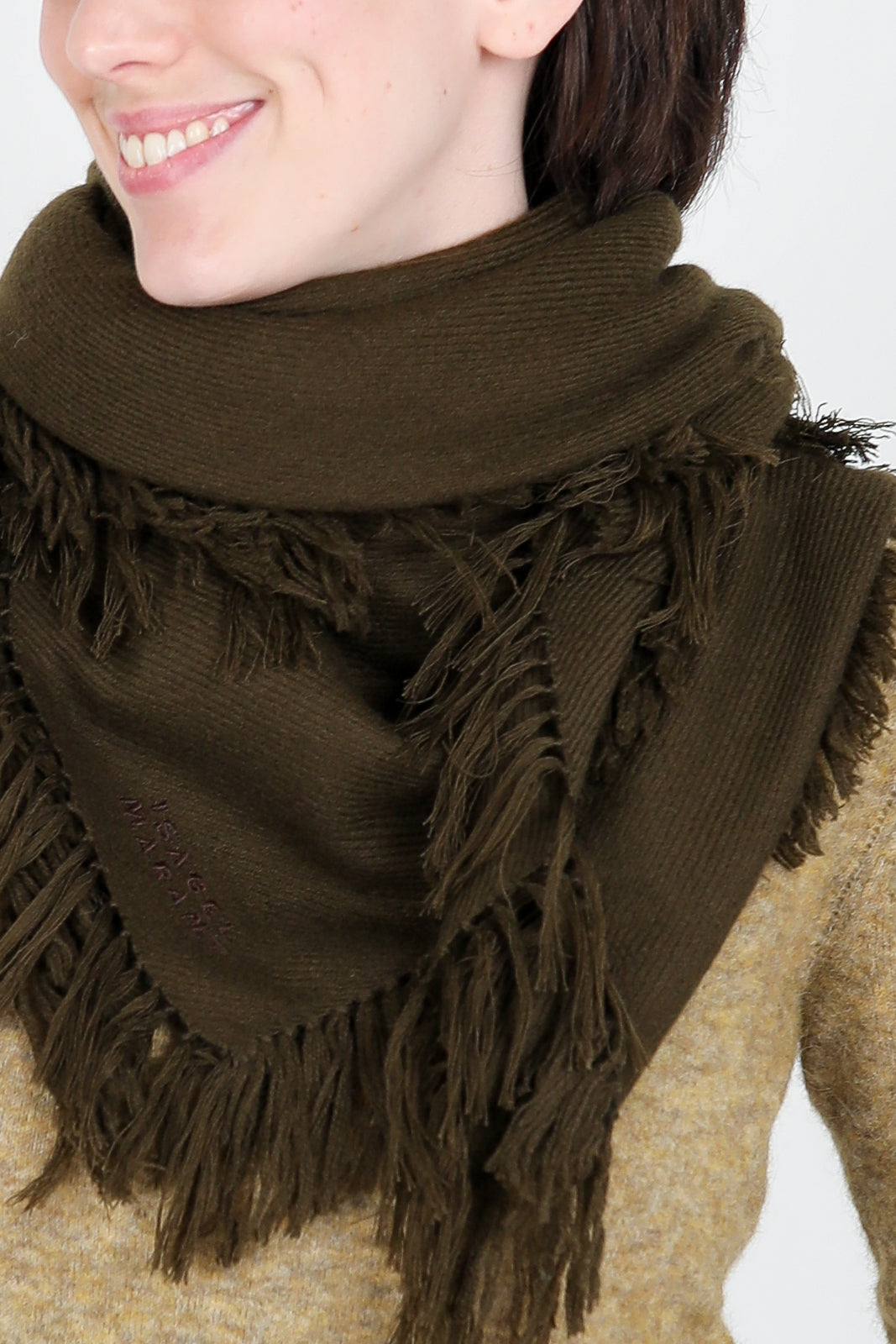 Zila scarf in bronze