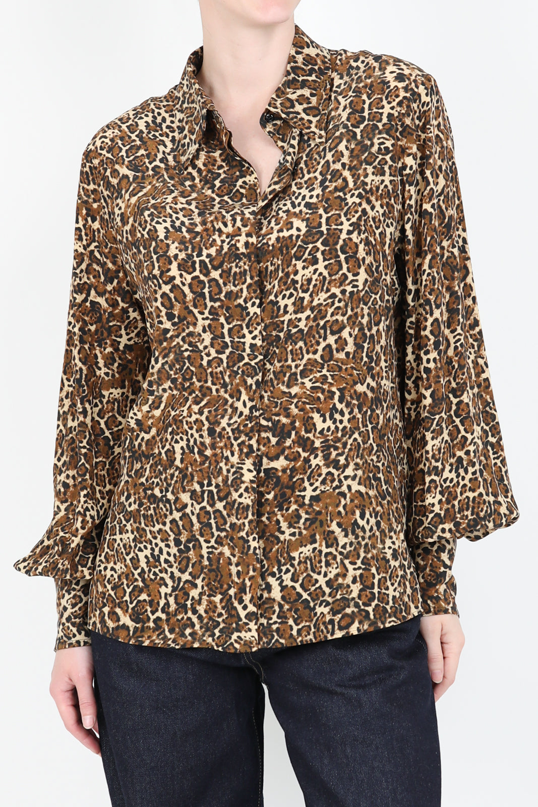 Teysa blouse in leopard