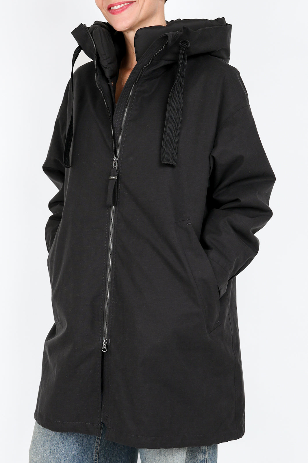 Joy parka in black