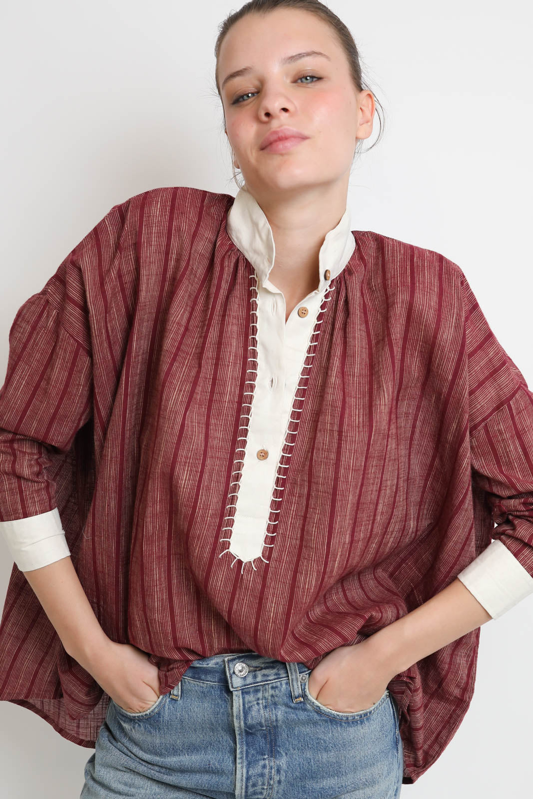 Fish Club, blouse Folk in Ali