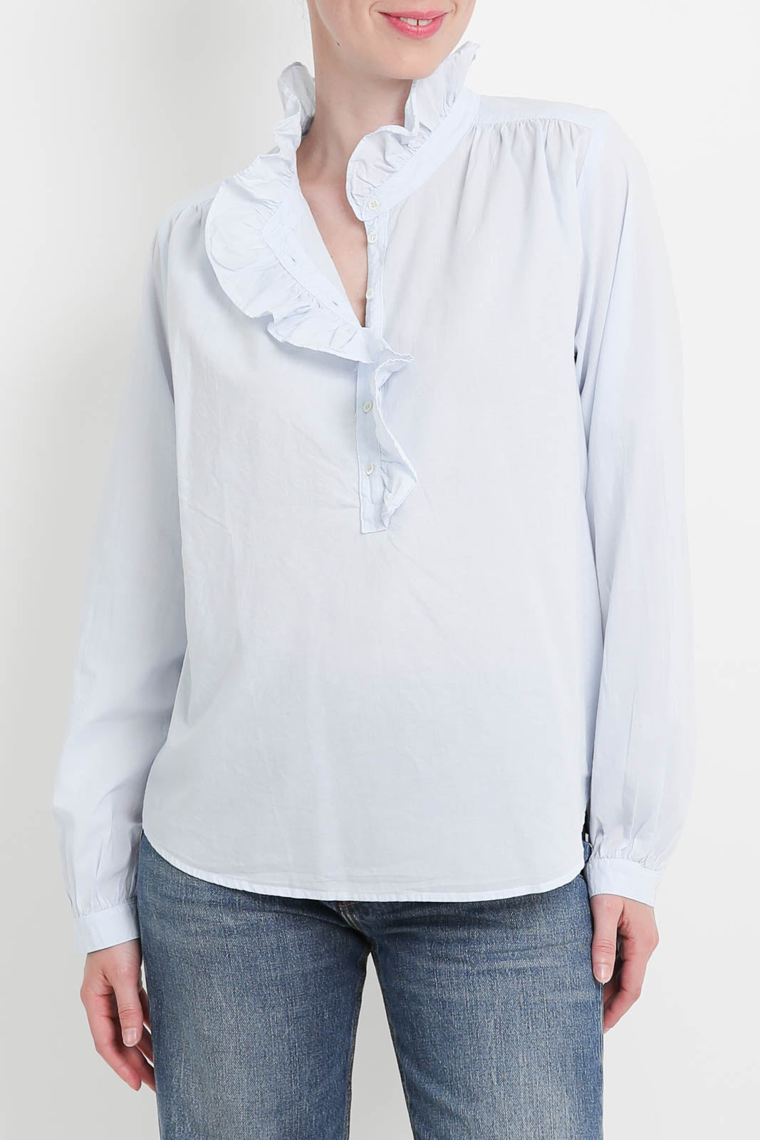 Xirena Caspian blouse in Skylight