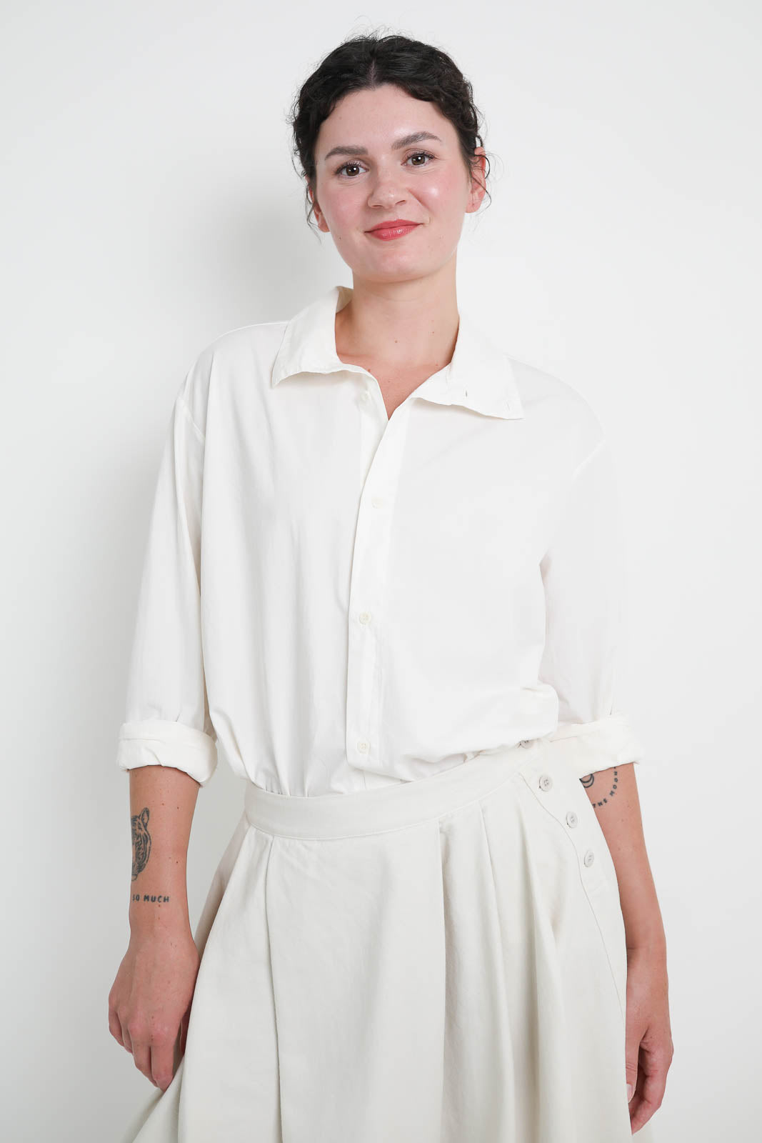 Labo.Art Blouse Trio In Winter White