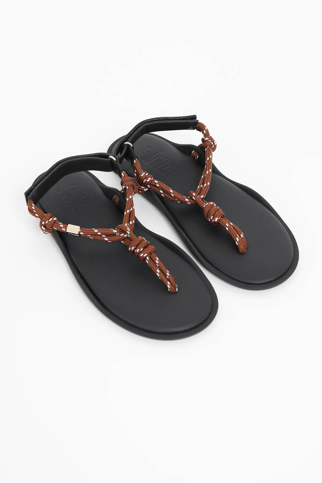 Flòwze, Flò sandals in brown