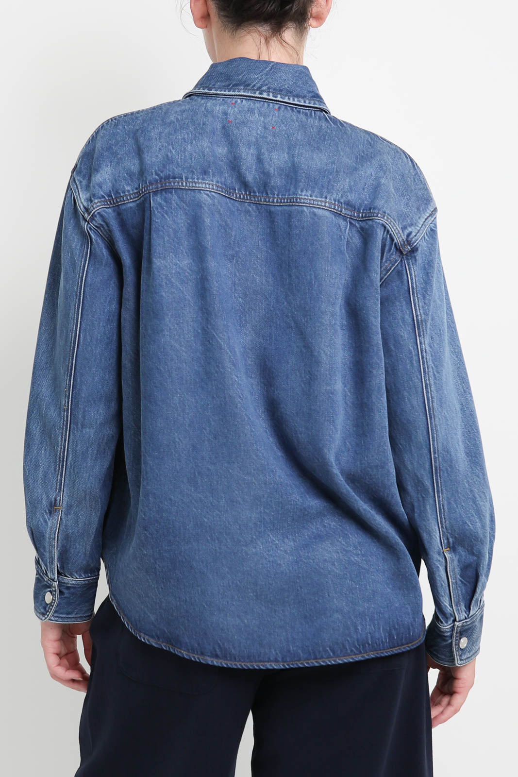 Xirena Gia blouse in Voyage Blue