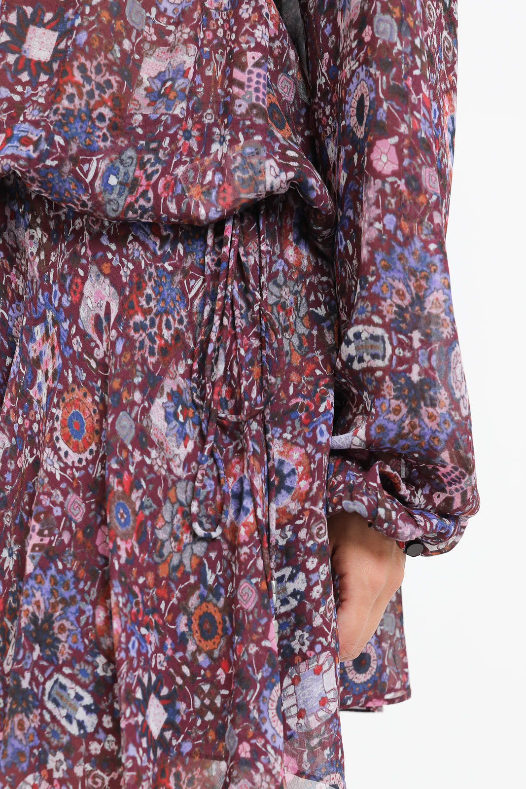 Bess dress in plum