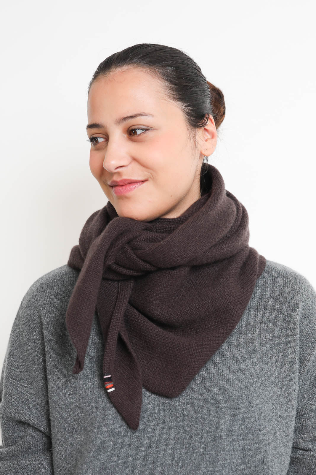 Extreme Cashmere, Witch scarf in brown