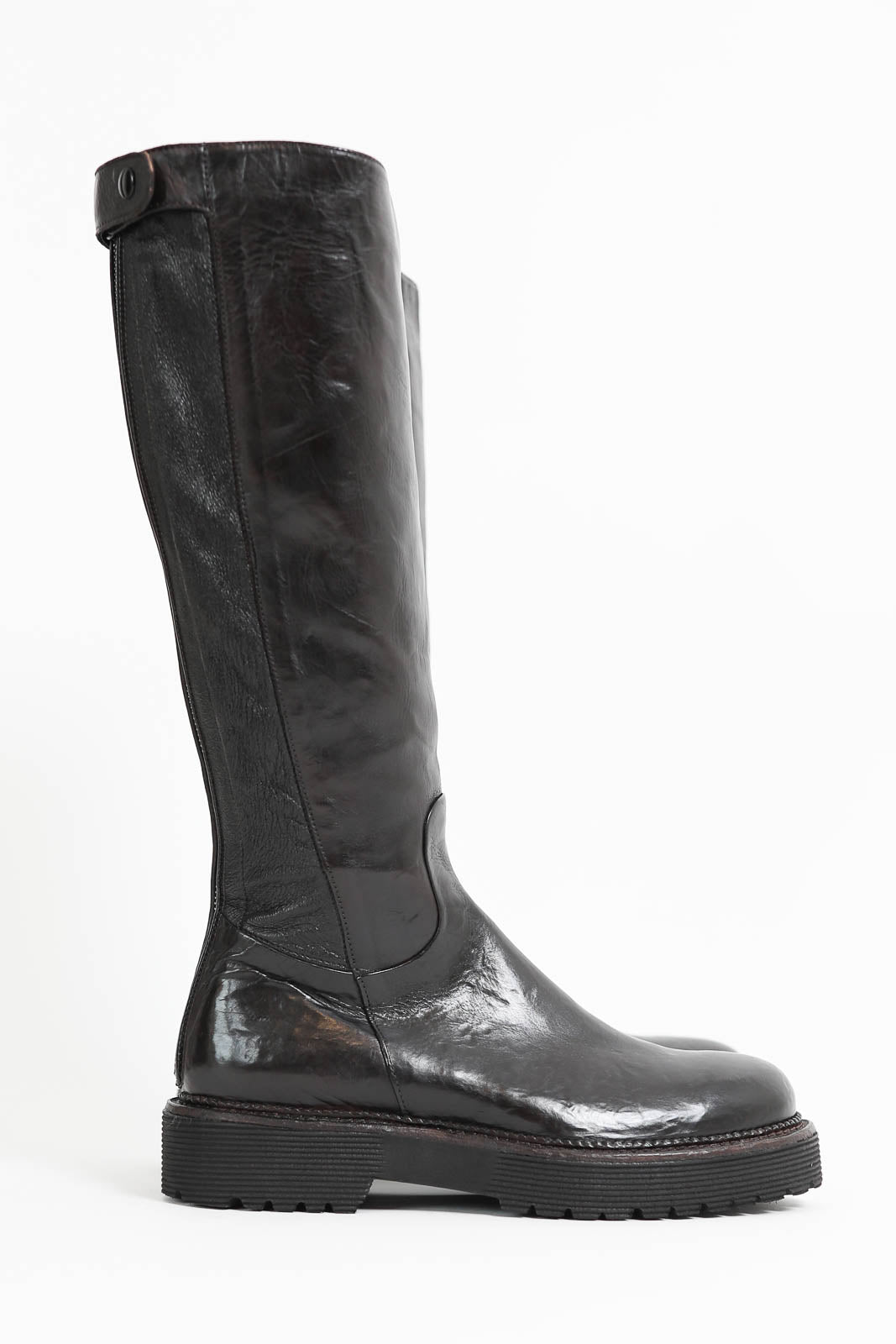 King, Tuffatino Nappa boots in Ebano