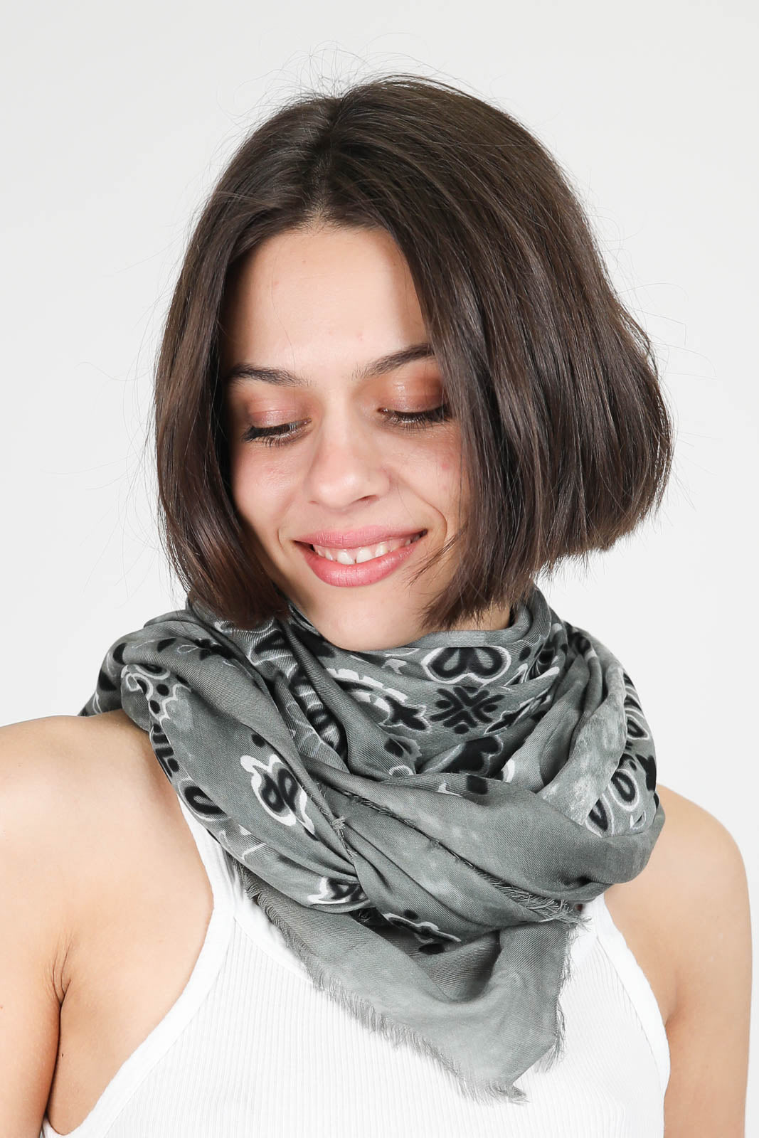 Alvina Quadra scarf in Spring