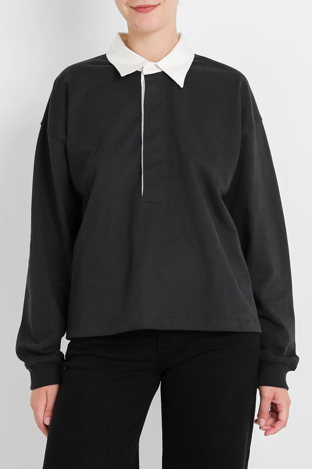 Citizens of Humanity, Aris Rugby sweater in black