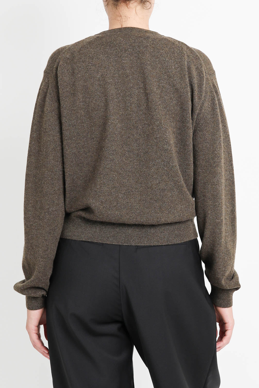 Nackiyé, Cardigan Sea Shell in Chestnut